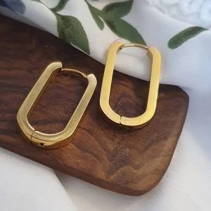 گوشواره استیل ضد حساسیت کد16