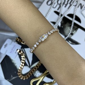 دستبند تمام نگین ژوپینگ کد9
