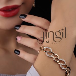 دستبند بافت درشت ژوپینگ کد 24